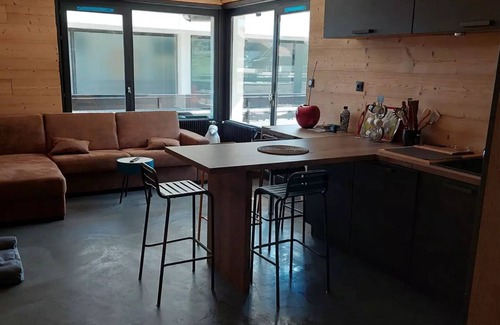 Thollon-les-Memises Apartment | Superb renovated apartment with large terrace