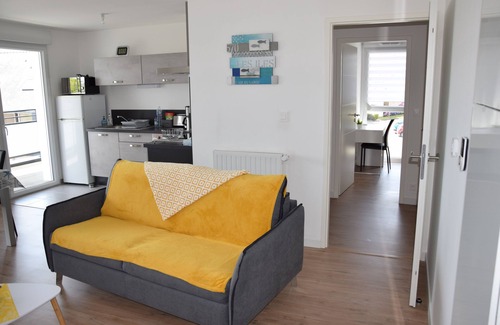 Arzon Apartment | Superb T3 apartment in a quiet location overlooking the port of Crouesty