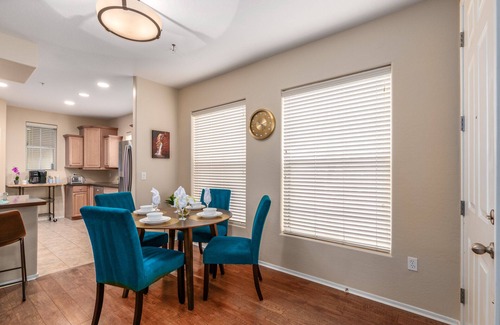 Surprise Condo | Surprise Ground Floor Condo with 2 Private Courtyards! Heated Community Pool!