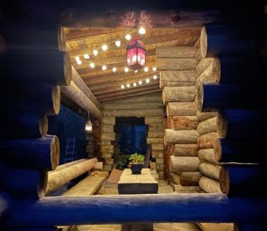 Rovaniemi Ski Chalet | Suvantokoto Riverside Log Cabin