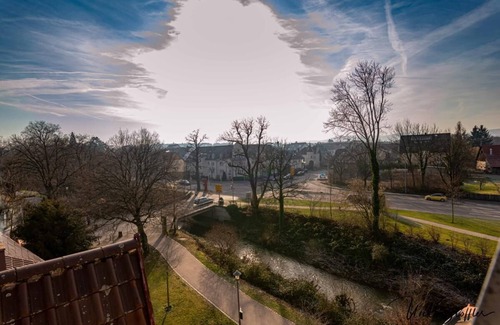 Oehringen Apartment | Türmerwohnung Apartment between old walls in a tower, elevator, wine fridge, modern renovations