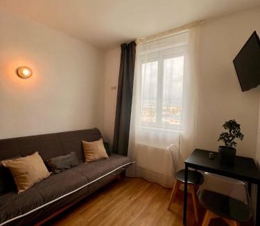 Bourges Apartment | T2 4 pers face gare SNCF Appart Hotel le Cygne D3