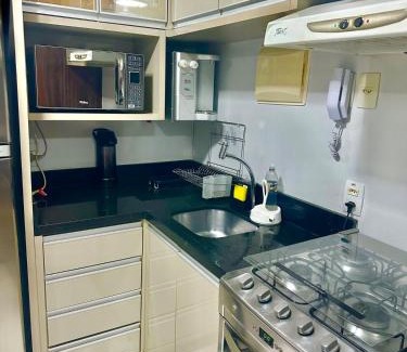 Smin Apartment | Temporada - Flat Life Resort - até 4 pessoas