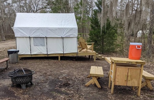 Saint Landry RV Rental | Tentrr State Park Site - Louisiana Chicot State Park - Site B - Double Camp