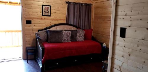 Pipe Creek House | Texas State Glamping in this Charming Cabin Rental for Six in Pipe Creek