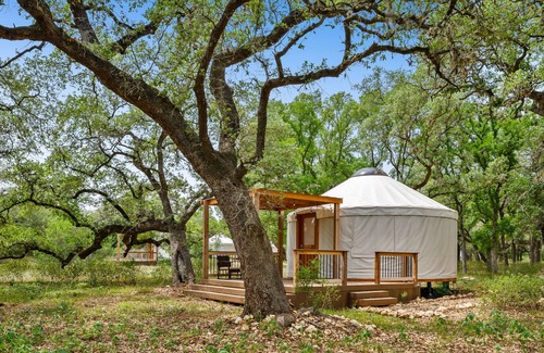 New Braunfels House | Texas Yurt Haus: Armadillo Yurt