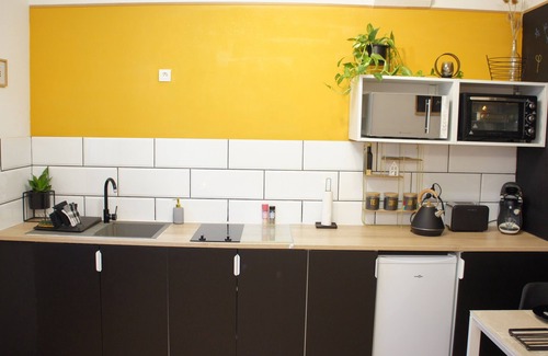 L'Arbresle Apartment | The apartment & golden 🟠 studio 1⭐. Balneotherapy and couple ♥️🫂🛀