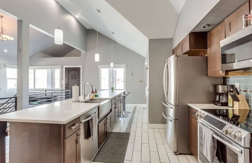 Olde Town Arvada House | The Arvada Arcade | Hot Tub | Directly Downtown