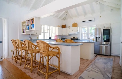 Charlestown Villa | The Captain's House 3 Bed Villa with pool, gardens, peak & ocean views