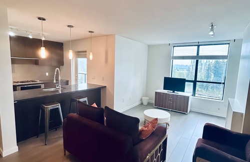 Coquitlam Condo | The Central Peak: 6 Guest Rental Condo