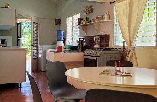 Las Galeras House | The Flamboyant, Quiet family house near the beach and the center