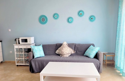 El Cotillo Apartment | The Happy apartment with private roof terrace and communal pool