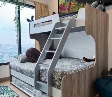 Pudu Apartment | The HAPPY Place - 1 BR with lots of FUN n GAMES