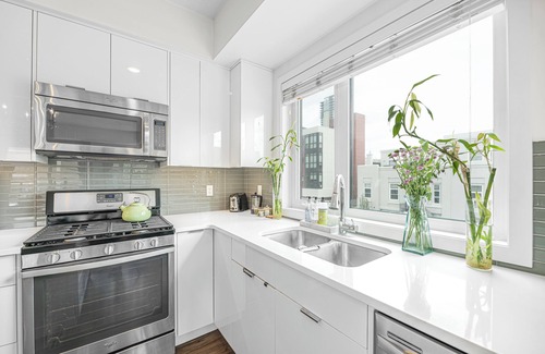 Mission District Condo | The Iris DT Condo with AC in Mission