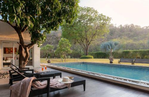 Alibaug Villa | The Leaf by StayVista - An enchanting escape offering a pool, terrace, lush lawn, contemporary interiors, and indoor games