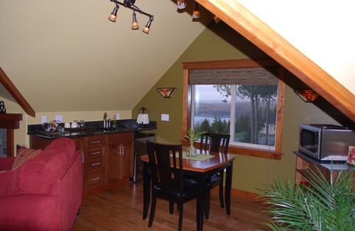 Sequim Apartment | "THE LOFT" romance, luxury, stunning water and mountain views!