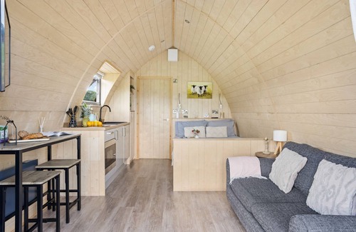Wells Cabin | The Nave, Cathedral View - a chalet that sleeps 2 guests in 1 bedroom