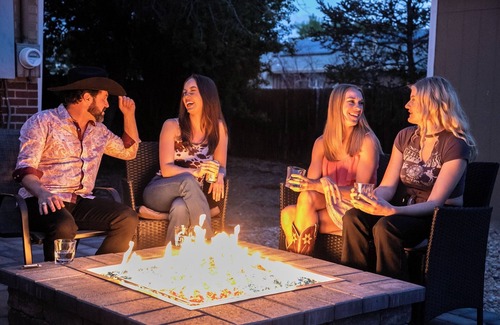 Dupont House | The Neon Cowboy: Hot Tub, Fire Pit, Movie Theater
