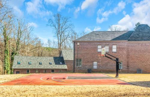 Stockbridge Villa | The Panola Mansion - Indoor Pool & Pavilion