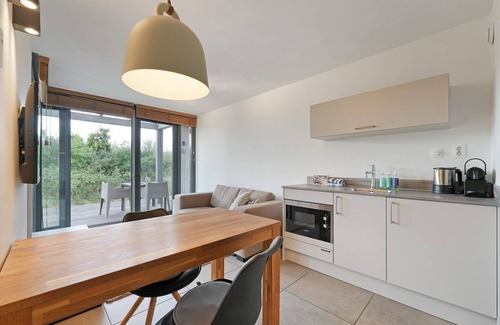 Ouddorp Hotel | The studio for 2 persons features a stylish interior and is spread across two floors