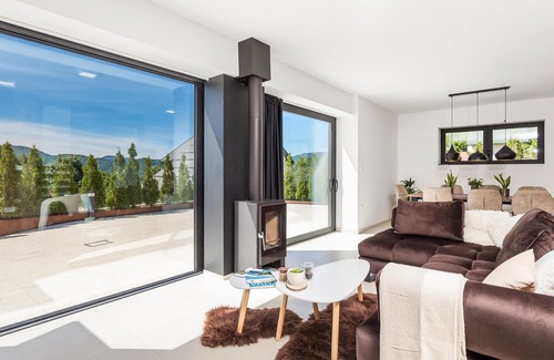Mrkopalj House | This modern and elegant vacation home is located in the green heart of Croatia, in Gorski Kotar.