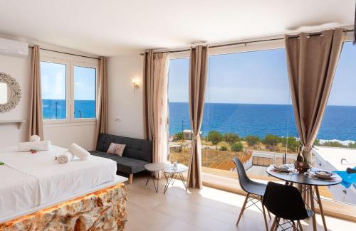 Pefki Apartment | Tholos Stone Suite with Amazing View