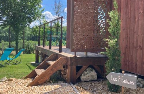 Sainte Croix de Beaumont House | Tiny luxe & Spa privatif - les Figuiers