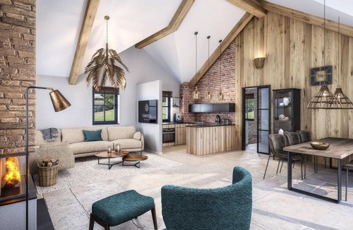 Albeck House | Tomtegl-Bergchalet No.5 mit Privatsauna, Infinitypool, Kamin, Fitnessraum, 1500m Seehöhe