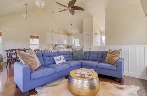 Logsden House | Top-Deck Hot Tub, Ocean Views, King Suite in this Gorgeous Olivia Beach Home!