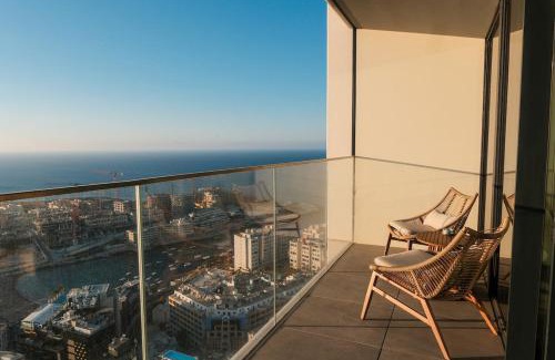 Paceville Apartment | Top Floor Apartment with Roof Pool in St Julians