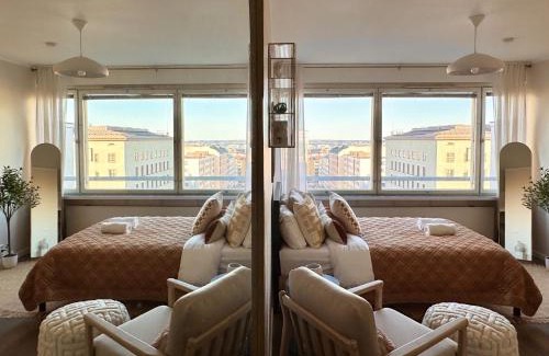 Kallio Apartment | Top Floor Getaway in Central Helsinki - Church & Sea View