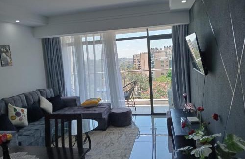 Kileleshwa Apartment | Tranquil 7th floor Apartment near Art Caffe Market