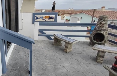 Rosarito House | Tranquil beach house with WiFi in Rosarito with a private beach and 180 views.