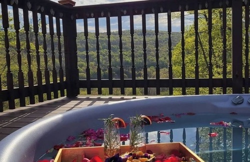 Denver Villa | Tranquil escape with/hot tub views. 2.5 hours from NYC. On the market for sale.