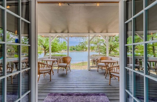 Gilmer Cottage | Tranquil Lakefront Cottage, Fishing, Firepit, Boat