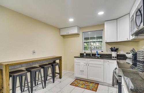 Greater Palm River Point CDC Cottage | Tropical Tampa Home: Pets Welcome!