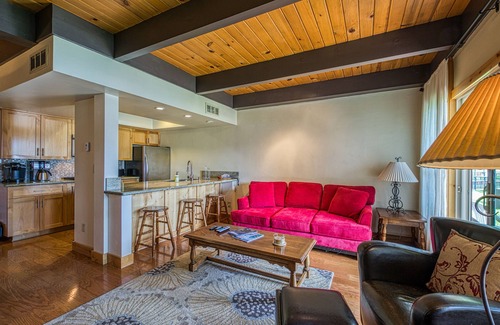 Tahoe Keys Condo | Two-story lakefront condo with access to dock, hot tub, pool & tennis