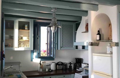 Kithnos Villa | Two villas with private pool BBQ and beach