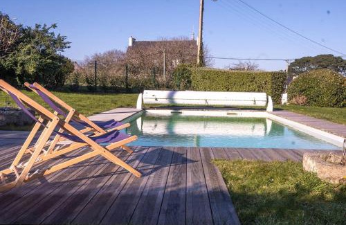 Perros-Guirec House | ty michel, Swimming pool access to beaches and sh