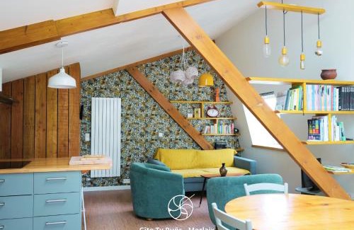 Morlaix Apartment | Ty Puns - Gîte écoresponsable dans un espace verdoyant en centre-ville