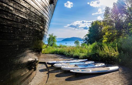 Liptovsky Mikulas House | Unique Boat Shaped House at Lakefront #instaWORTH