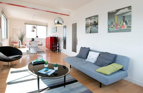 Etretat Apartment | UNIQUE IN ETRETAT. EAGLE'S EYRIE. 120M2. PRIVATE GARAGE.