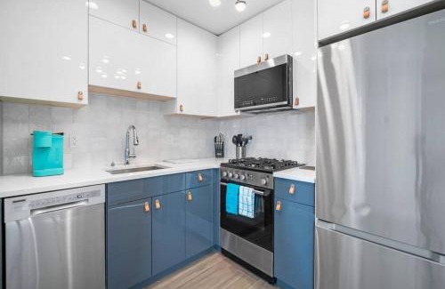 Atlantic City Apartment | Unit 3 European style King size bed Stockton College