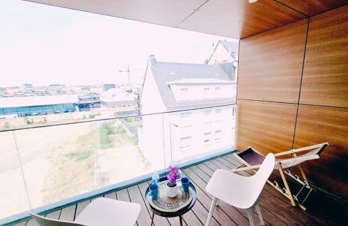 Bonnevoie Apartment | Urban retreat flat with terrace and parking