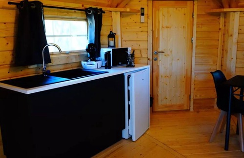 Bizanet Ski Chalet | Ushuaïa Villages Camping Figurotta * - Kota, Nordic bath & Sauna + welcome gift 2 to 5 people - 2 pers. included in the tariff