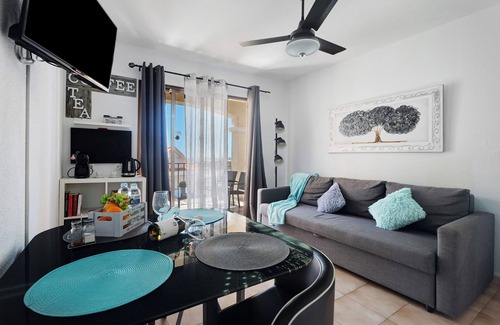 Los Cristianos Apartment | Vacation Apartment 'El Palomar De Atteserg' with Shared Pool, Private Terrace and Wi-Fi