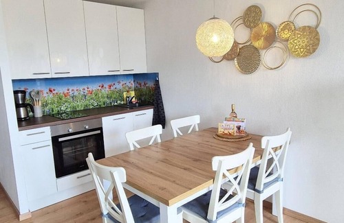 Sankt Englmar Apartment | Vacation apartment Kleine Auszeit (53sqm) for 5 people with south-facing balcony