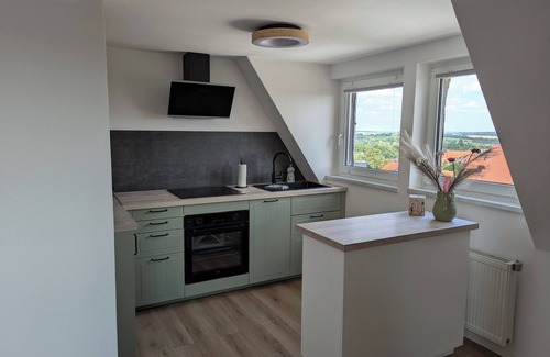 Meissen Apartment | Vacation apartment "Alte Bäckerei" on the outskirts of Meißen with a view over the city
