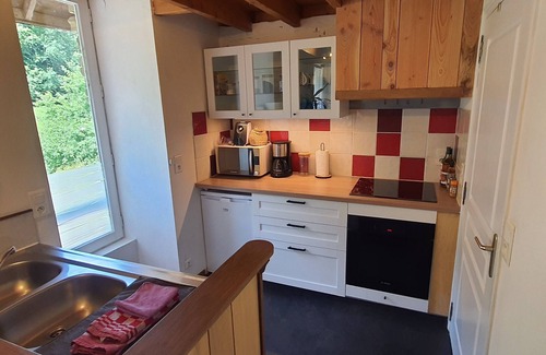 La Fontenelle Apartment | Vacation apartment in 4Ha nature area with pond. Bike rental and games for everyone.