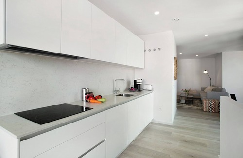 Las Palmas de Gran Canaria House | Vacation Home 'Penthouse Aliseo On The Beach' with Sea View, Private Terrace and Wi-Fi
